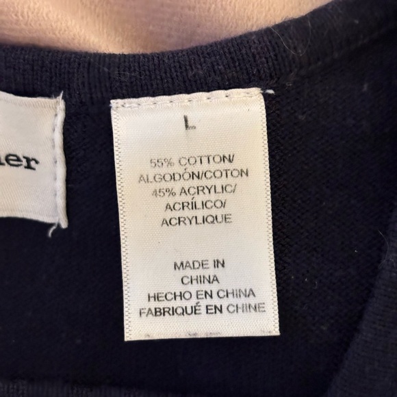 Alfred Dunner Black Beaded Short Sleeve Blouse - Picture 3 of 8